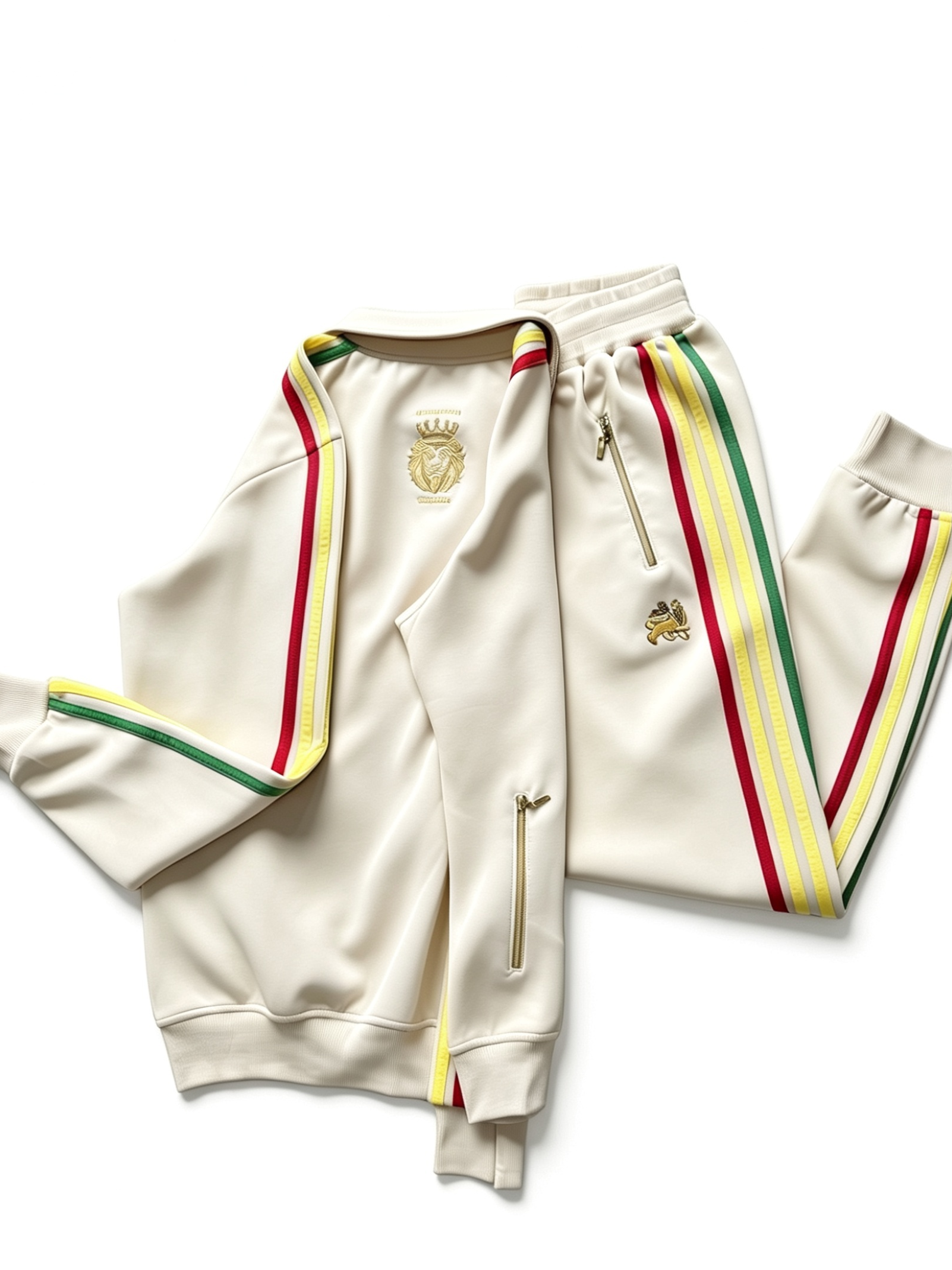 Women’s Cream Premium Tracksuit