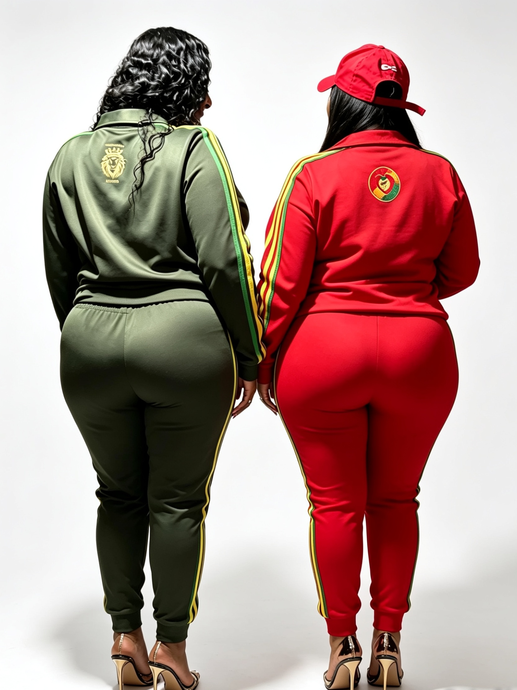 Women’s Red Premium Tracksuit