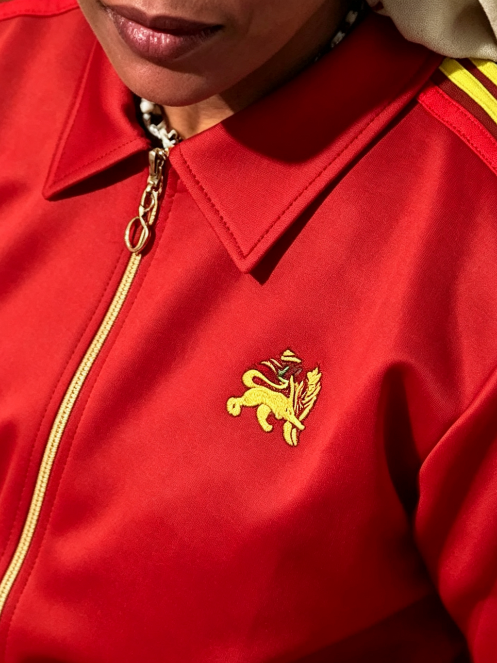 Women’s Red Premium Tracksuit