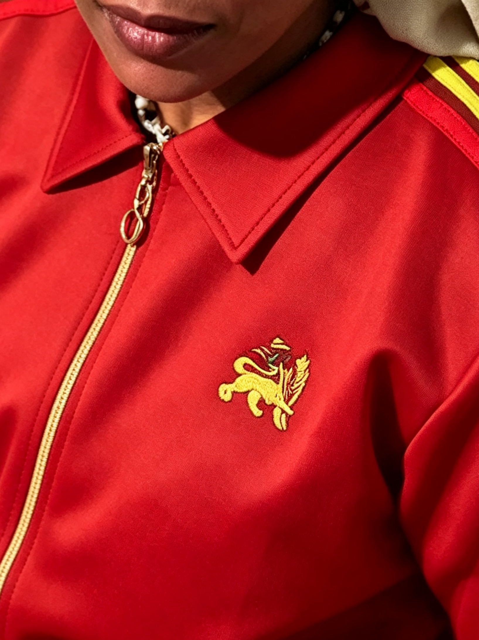 Women’s Red Premium Tracksuit