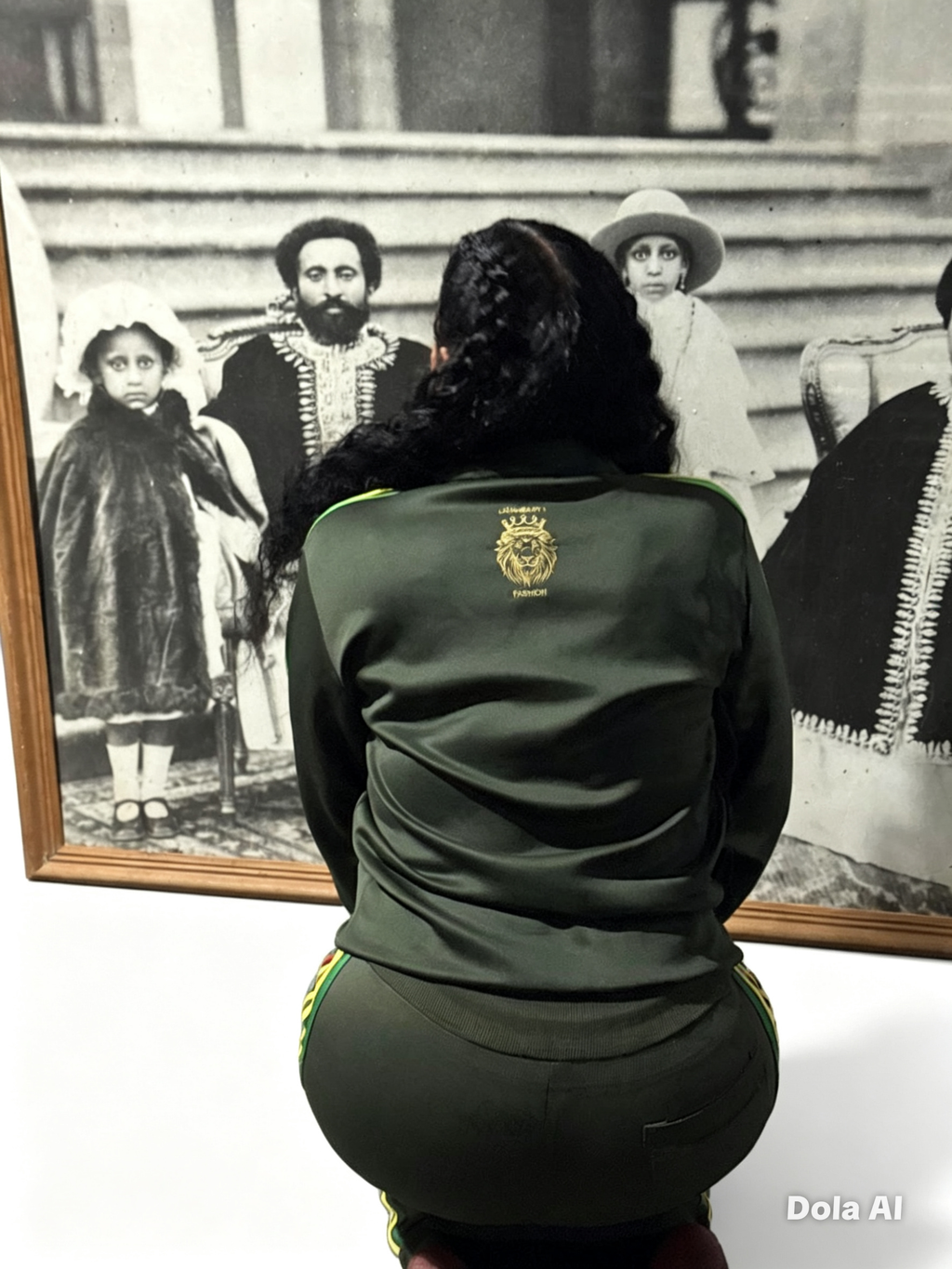 Women’s Olive Green Premium Tracksuit