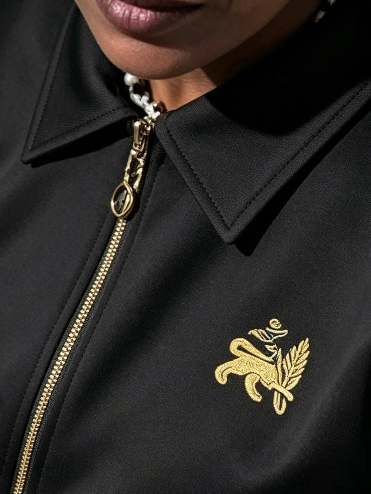Women’s Black Premium Tracksuit
