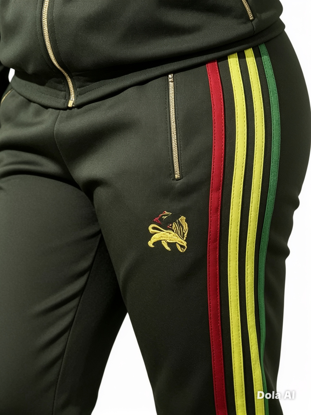 Women’s Olive Green Premium Tracksuit