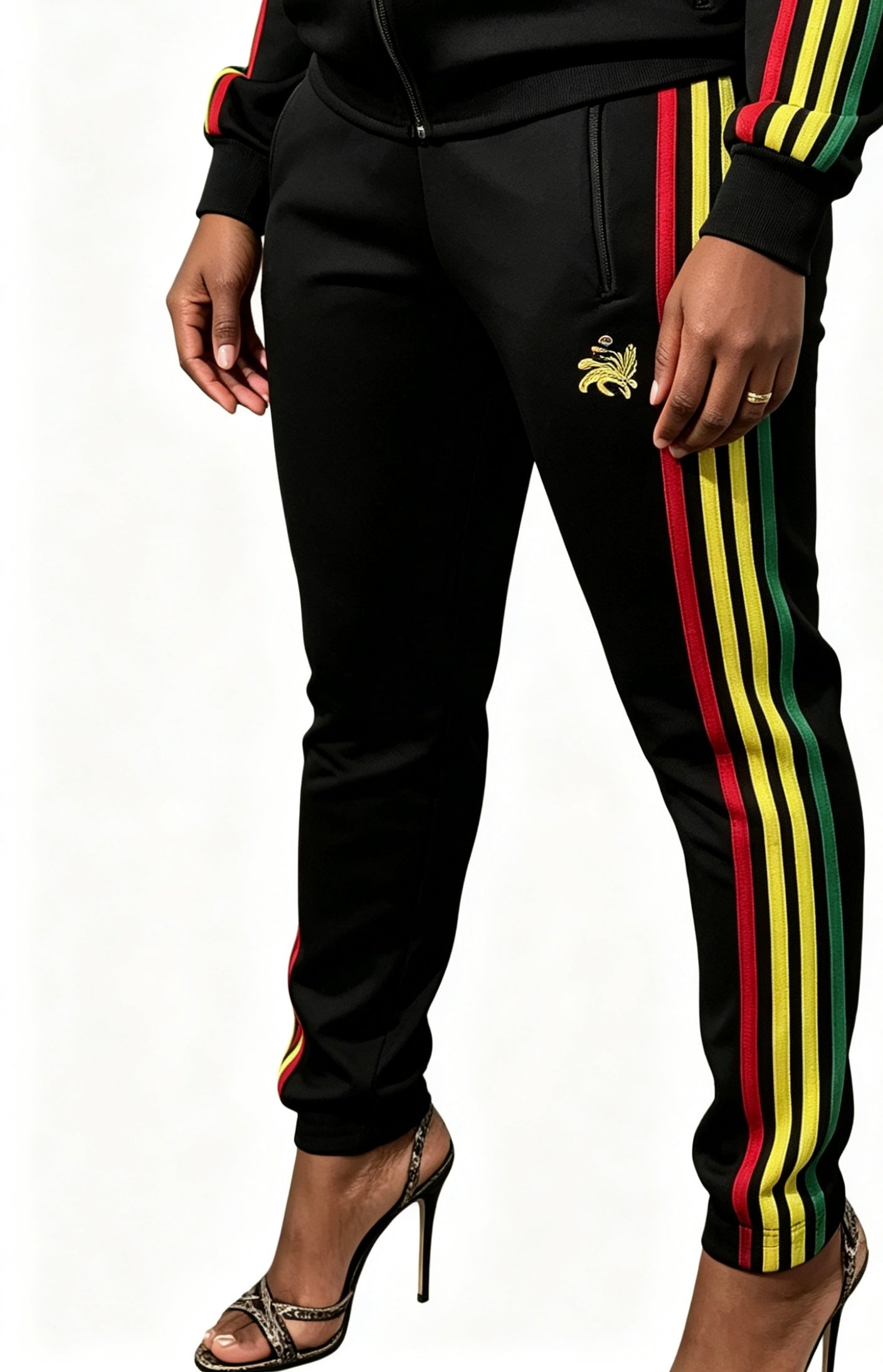 Women’s Black Premium Tracksuit