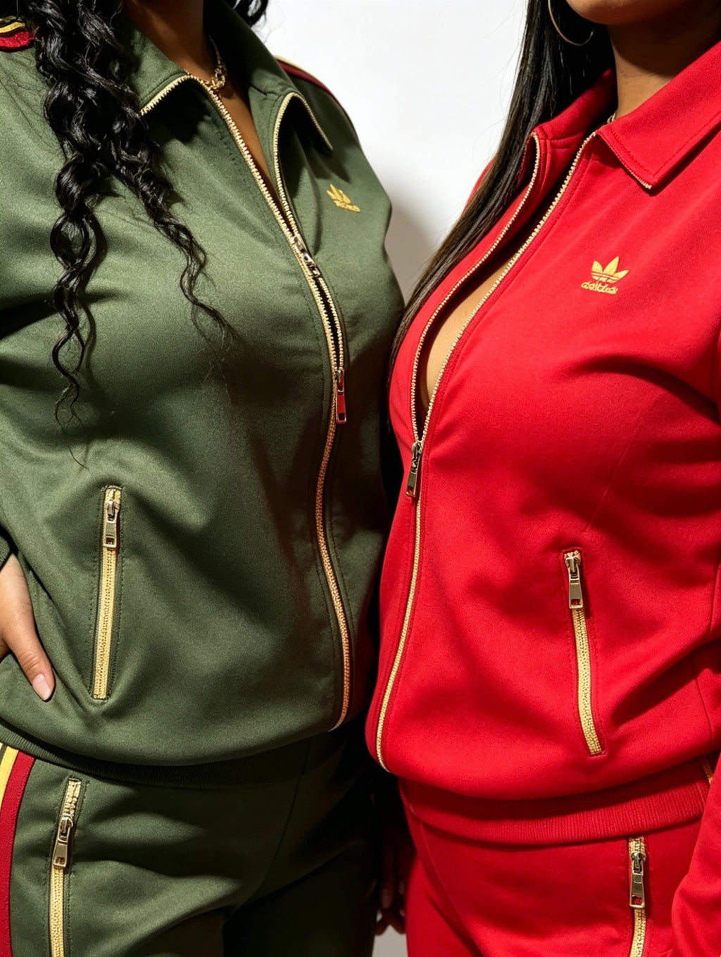 Women’s Olive Green Premium Tracksuit