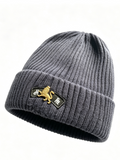 Lion Heart Navy Blue Beanie