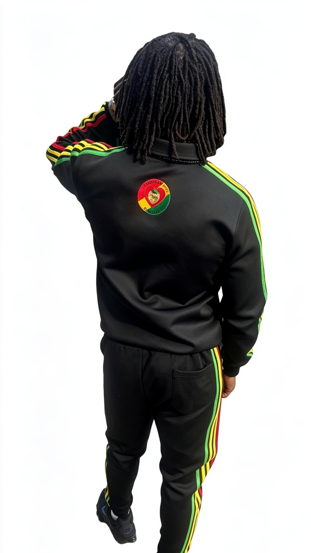Men’s Black Premium Tracksuit
