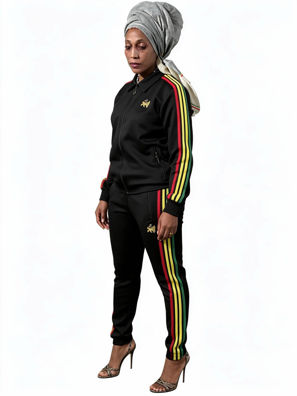 Women’s Black Premium Tracksuit