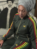 Women’s Olive Green Premium Tracksuit